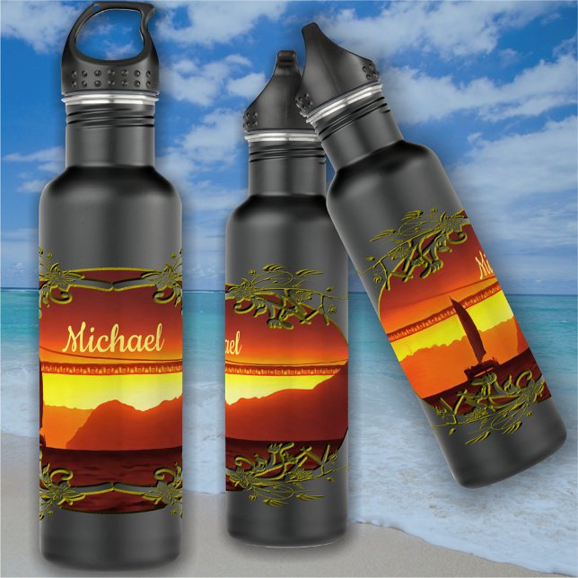 San Francisco Sunset 1124 710 Ml Water Bottle (Creator Uploaded)