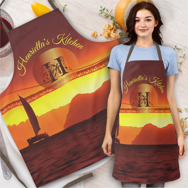 San Francisco Sunset 1124 Apron (Creator Uploaded)