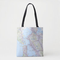 San Francisco & the Bay Area Map