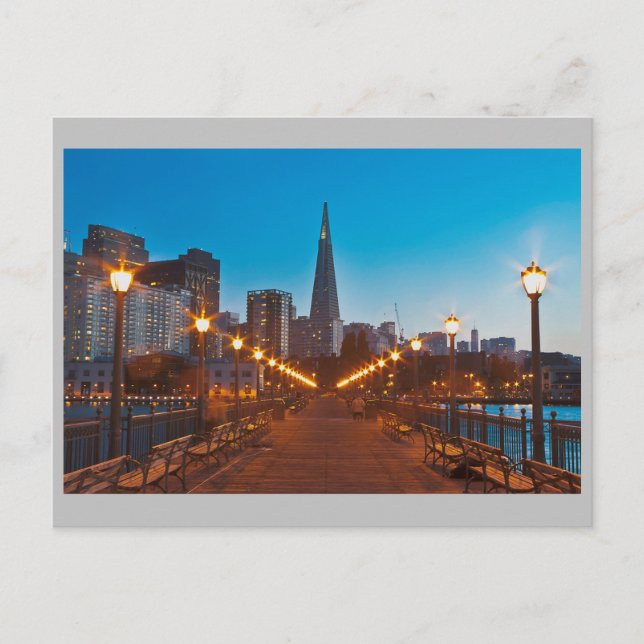 San Francisco the City Postcard (Front)
