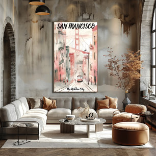 San Francisco: The Golden City Poster