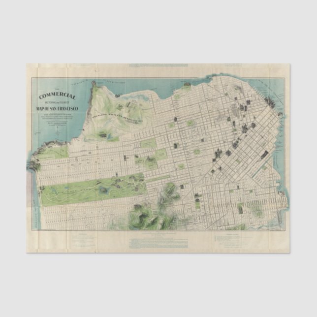 San Francisco Tissue Paper (Front)