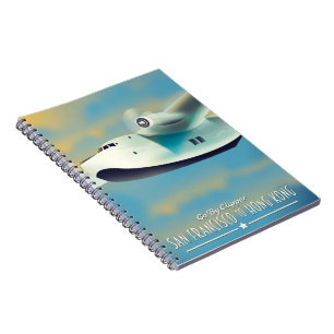 San Francisco to Hong Kong by clipper Notebook