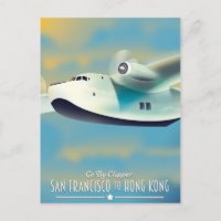 San Francisco to Hong Kong by clipper