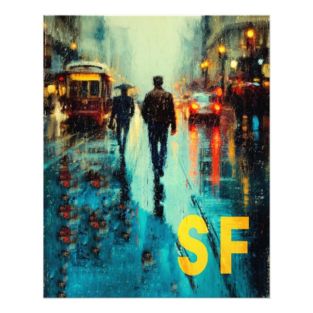 San Francisco Travel Poster (Front)