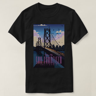San Francisco Travel poster T-Shirt