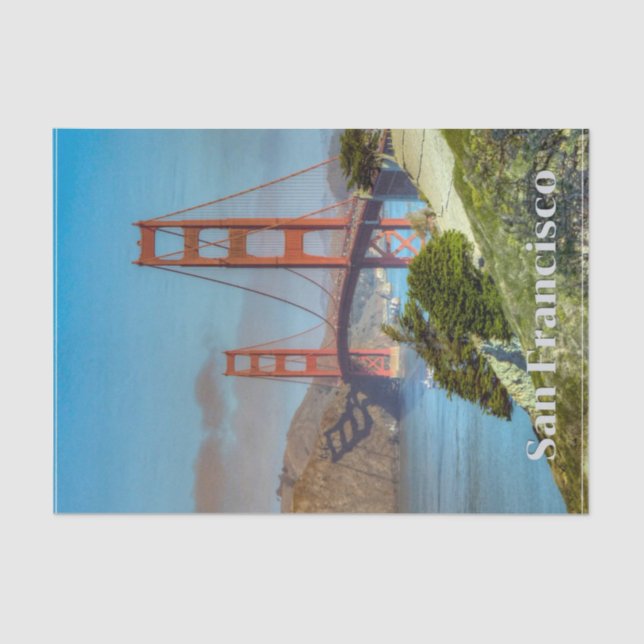 San Francisco Travel Tissue Paper (Front)