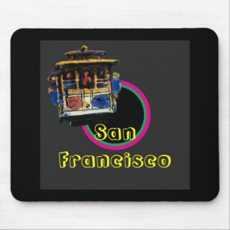 San Francisco Trolley1 Mouse Mat