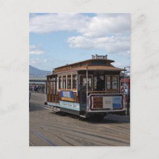 San Francisco Trolley Cars Postcard