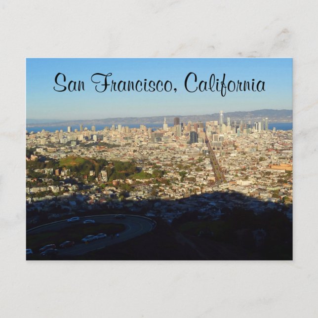 San Francisco Twin Peaks #2 Postcard (Front)