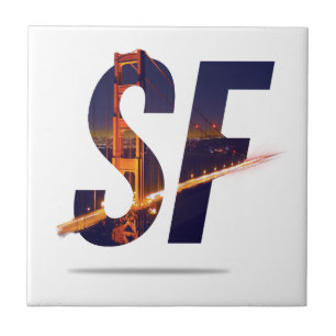 San Francisco Typography Tile
