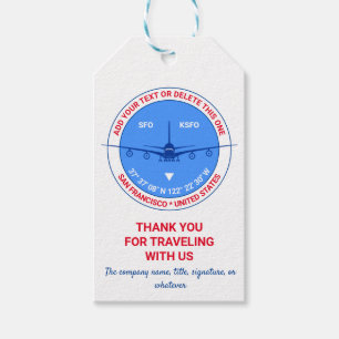 San Francisco, United States, Customisable Travel Gift Tags