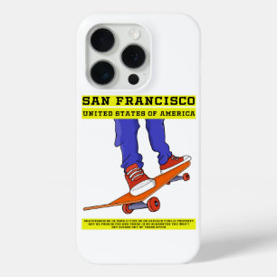 San Francisco, USA Skate iPhone 15 Pro Case