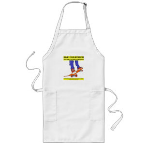 San Francisco, USA Skate Long Apron