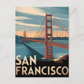 San Francisco USA vintage Postcard