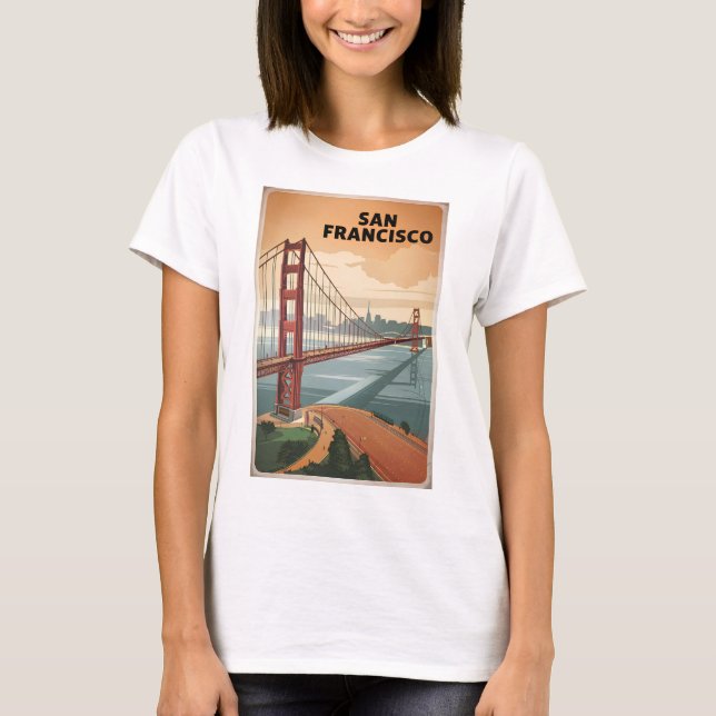 San Francisco USA vintage T-Shirt (Front)