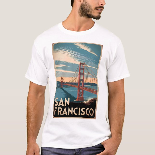 San Francisco USA vintage T-Shirt (Front)