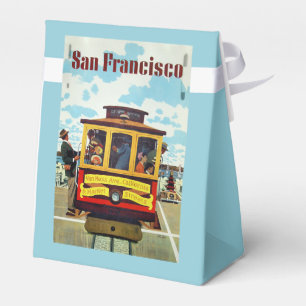 San Francisco USA Vintage Travel favor box