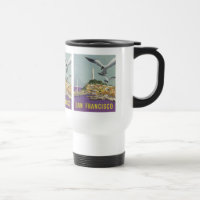 San Francisco USA Vintage Travel mugs