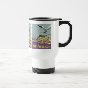 San Francisco USA Vintage Travel mugs