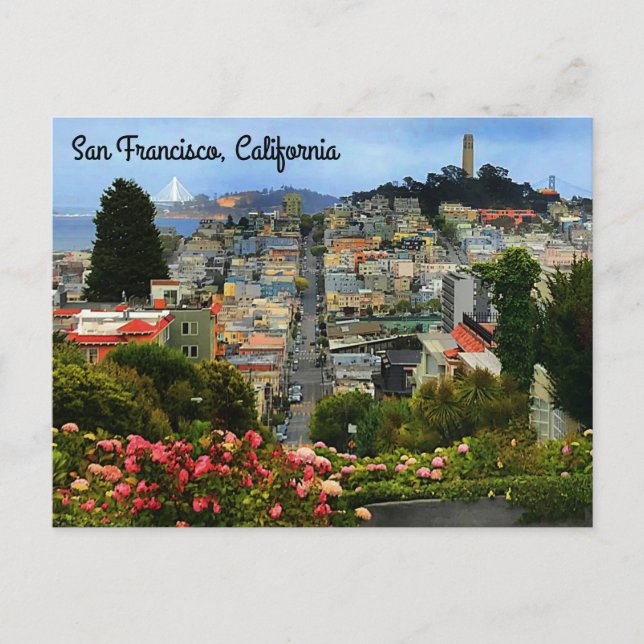 San Francisco View #6 Postcard (Front)
