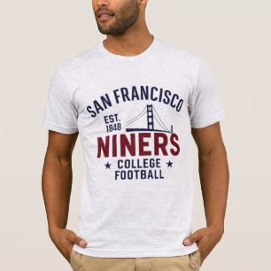 San Francisco Vintage Football Style Graphic T-Shirt