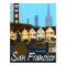 San Francisco Vintage Montage Travel Poster