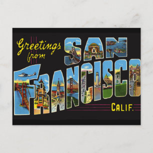 San Francisco Vintage Postcard