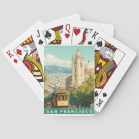 San Francisco Vintage Travel Poster