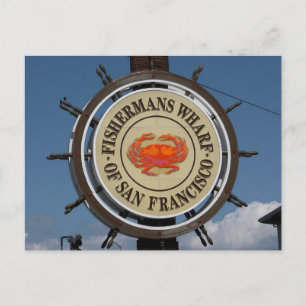 San Francisco Warf Postcard