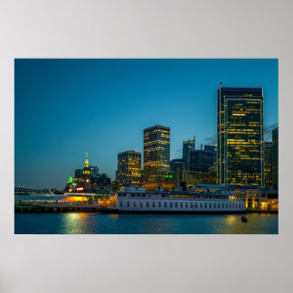 San Francisco Waterfront Poster | City Lights