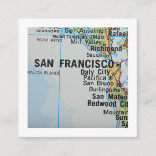San Francisco We've Moved New Address Card