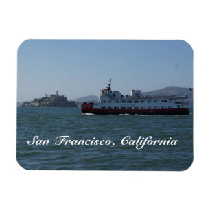 San Francisco Zalophus Ship Magnet
