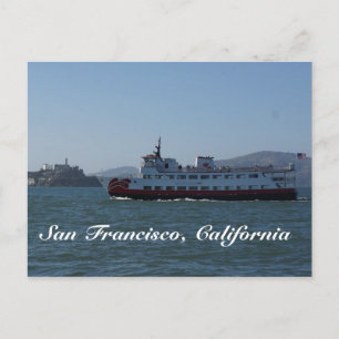 San Francisco Zalophus Ship Postcard