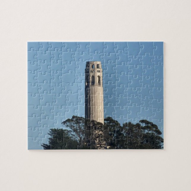 San Francisco's Coit Tower Jigsaw Puzzle (Horizontal)