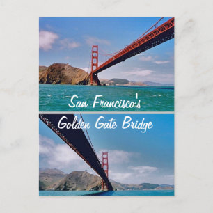 San Francisco's Golden Gate Bridge Postcard