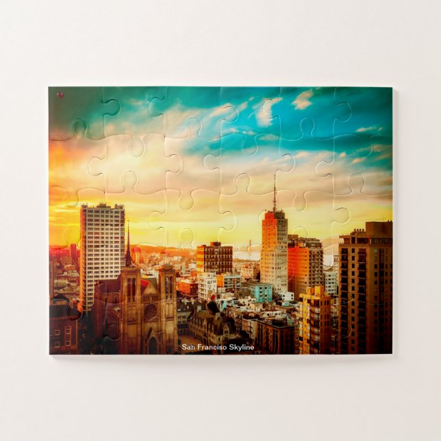 San Franciso Skyline Jigsaw Puzzle (Horizontal)