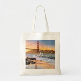 San Fransisco Bridge & Ocean Tote Bag
