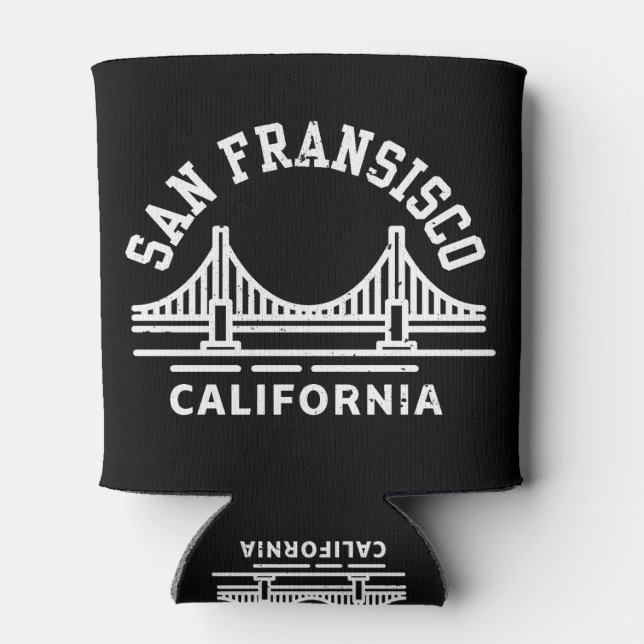 San Fransisco California  Can Cooler (Back)