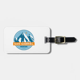 San Gabriel Mountains California Luggage Tag