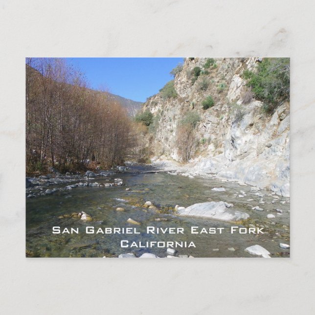 San Gabriel River East Fork Postcard! Postcard (Front)