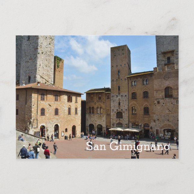 San Gimignano, Italy Postcard (Front)