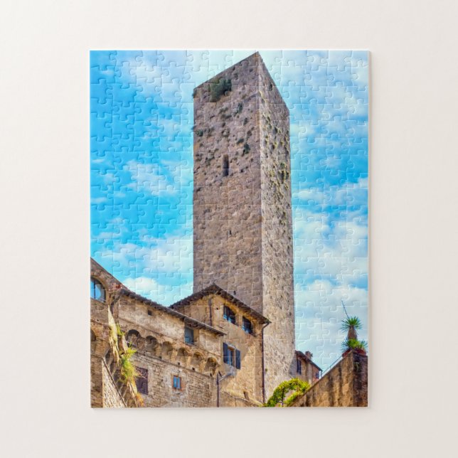 San Gimignano Jigsaw Puzzle (Vertical)