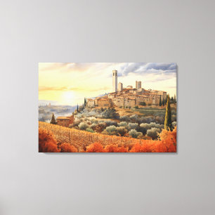 San Gimignano, Tuscany - Italy Canvas Print