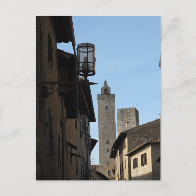 San Gimignano Tuscany Italy Postcard (Front)
