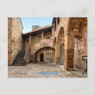 San Gimignano, Tuscany, Italy Postcard