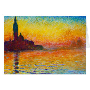 San Giorgio Maggiore at Dusk  Claude Monet