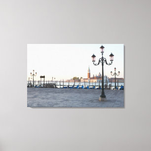 San Giorgio Maggiore viewed from Riva degli 2 Canvas Print