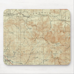 San Jacinto quadrangle showing San Andreas Rift Mouse Mat
