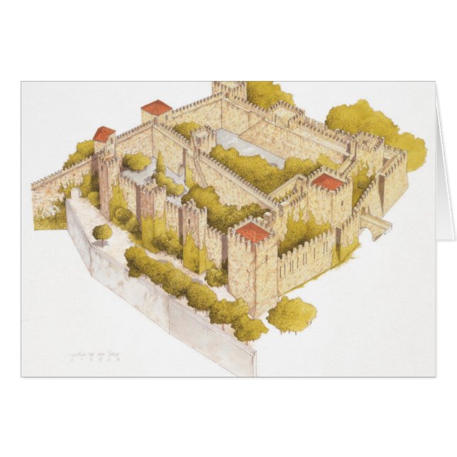 San Jorge castle. Lisboa Portugal (Front Horizontal)